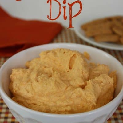 Fluffy Pumpkin Pie Dip