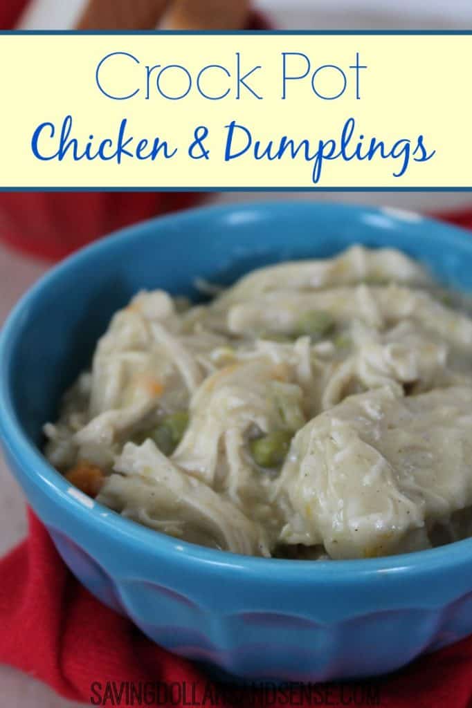Crock Pot Chicken and Dumplings