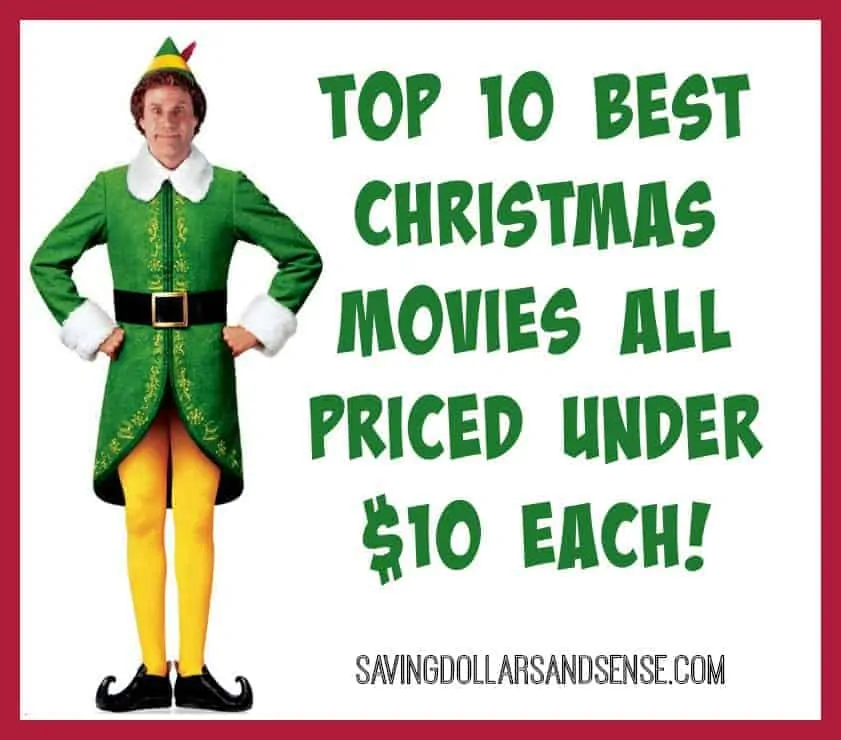 Top Family Friendly Christmas Movies Under $10 Each!