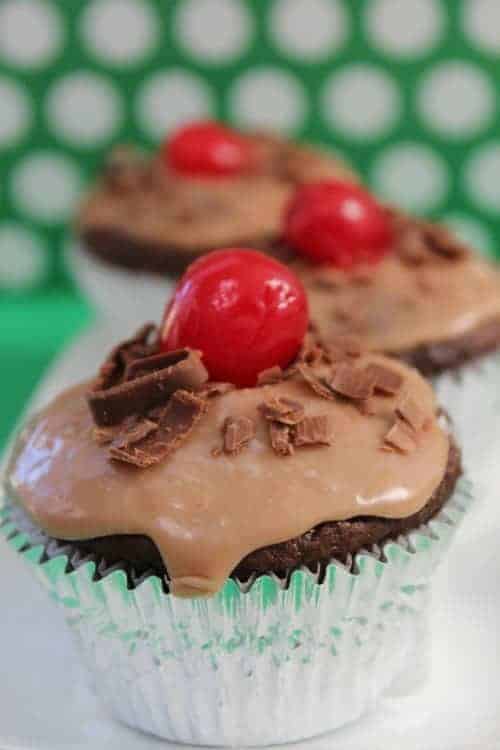 Cherry Cordial Cupcakes Recipe 