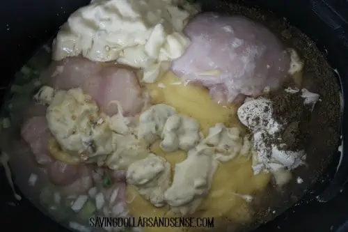 chicken and dumplings process