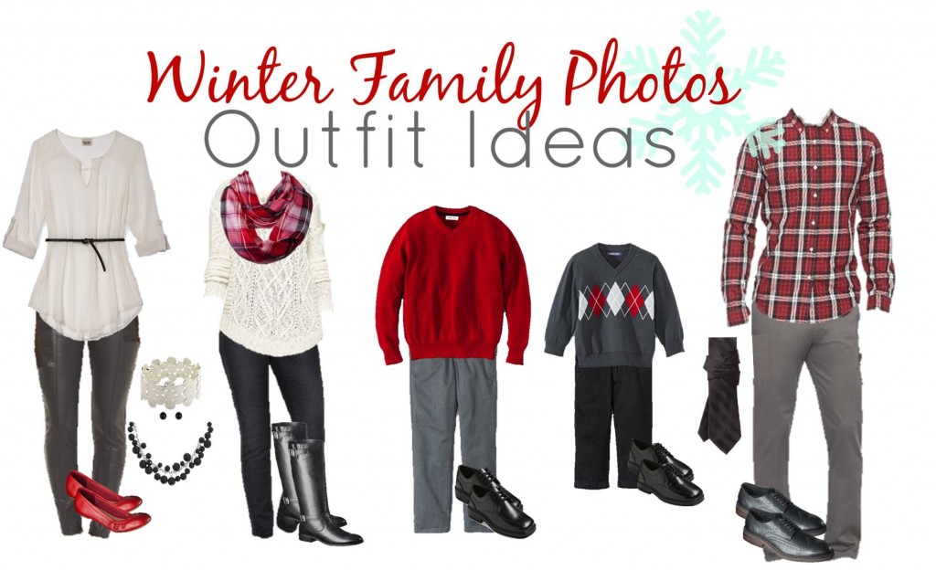 Winter Family Photos Outfit Ideas