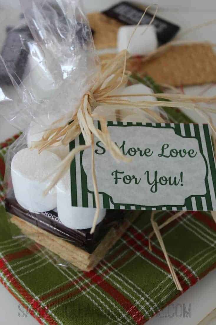 Christmas S'Mores + Free Printable Tags