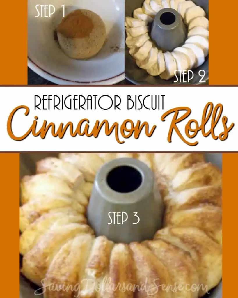 Refrigerator Biscuit Cinnamon Rolls Recipe