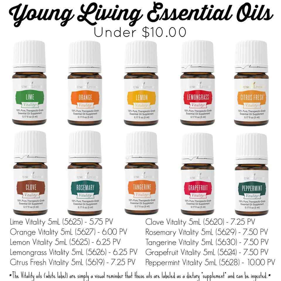 Young Living essential Oils on a budget.