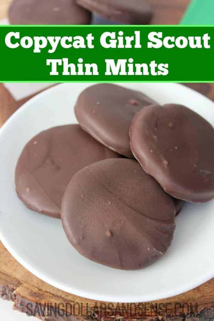 Copycat Thin Mint Cookies-image