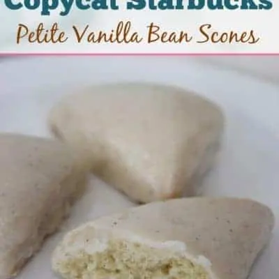 Starbuck's Petite Vanilla Bean Scones