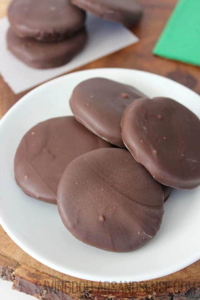 Copycat Thin Mint Cookies