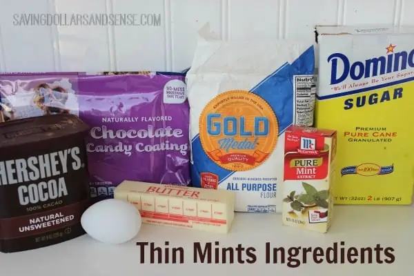 Thin Mints Ingredients