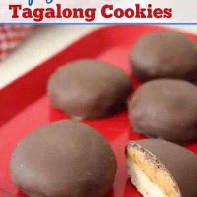 Copycat Tagalong Cookies
