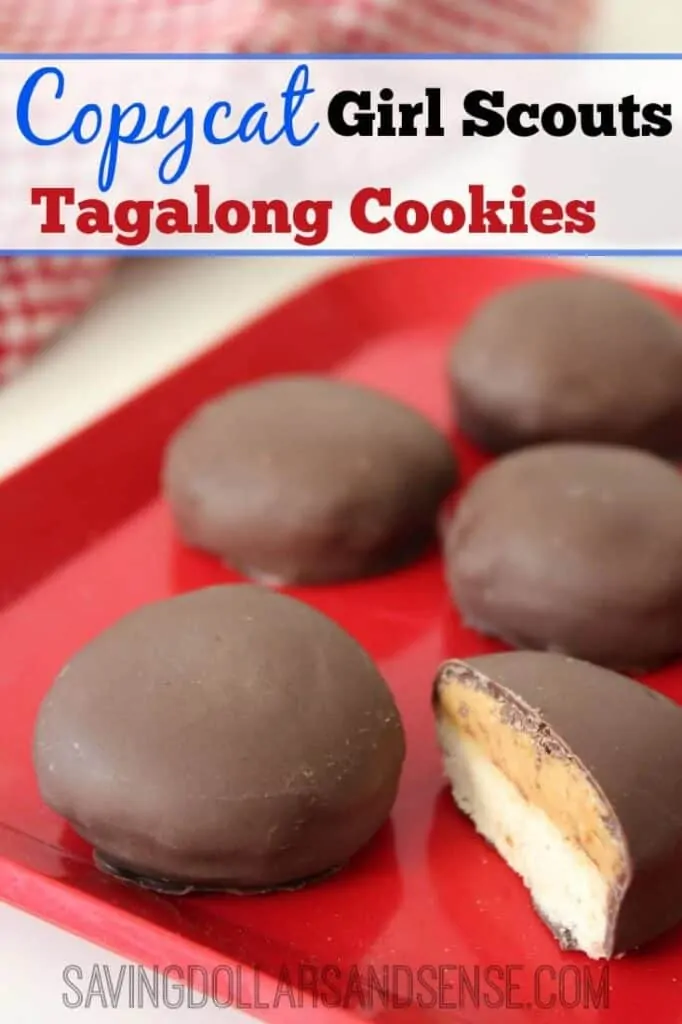 Copycat Tagalong Cookies