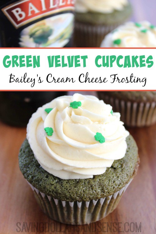 Green Velvet Cupcakes