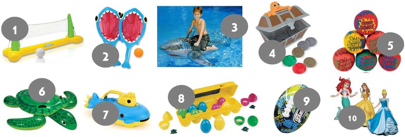 pool toys big w