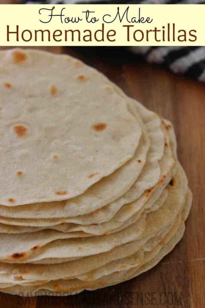 How to Make Homemade Tortillas