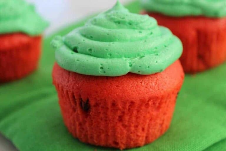 Watermelon Cupcakes
