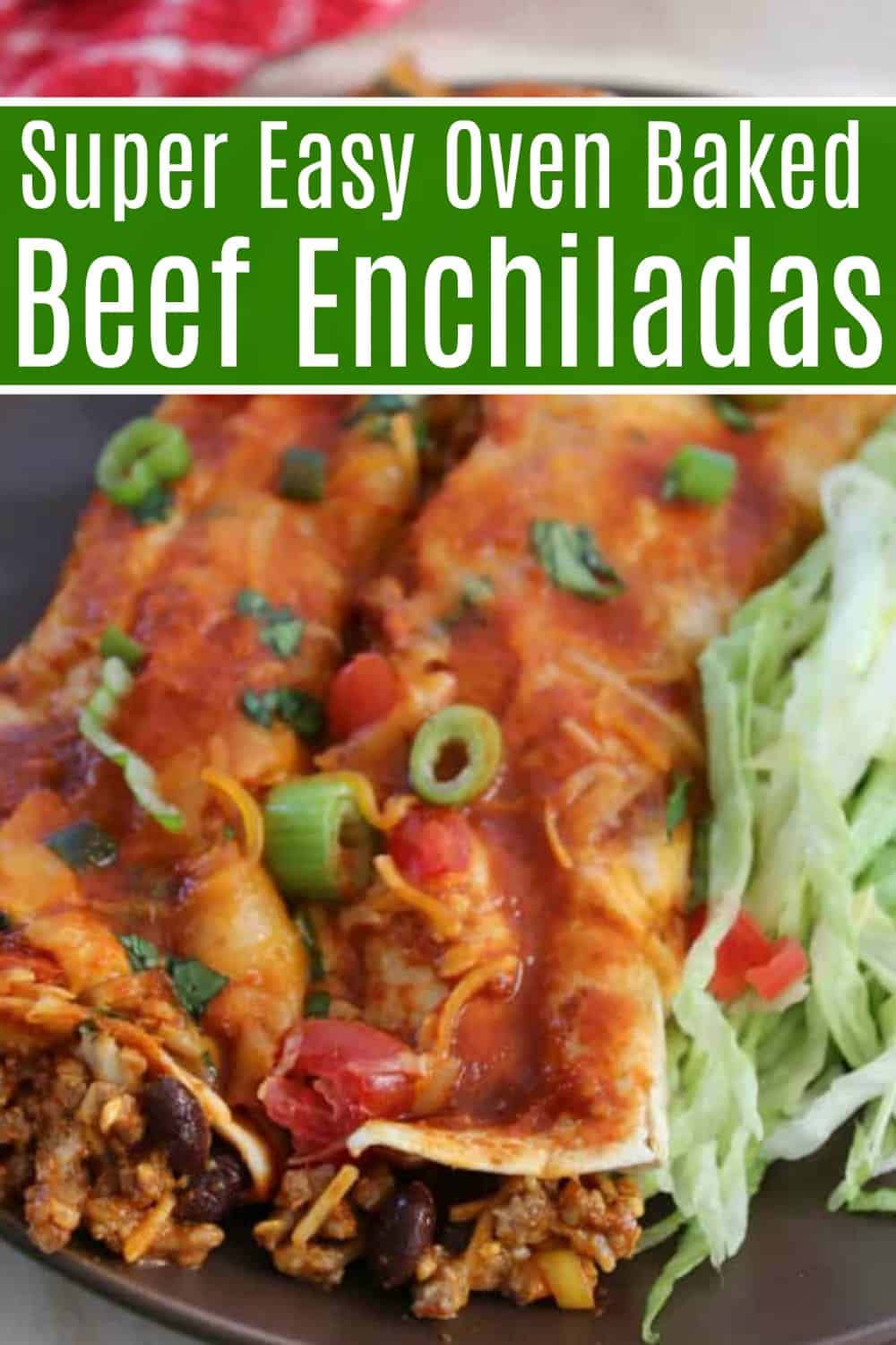 Easy Oven Baked Beef Enchiladas Recipe