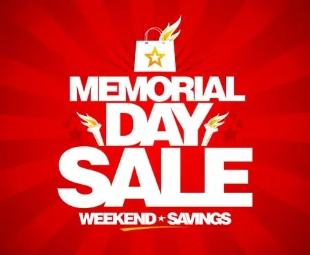 Memorial Day sale with the best coupon codes and deals.