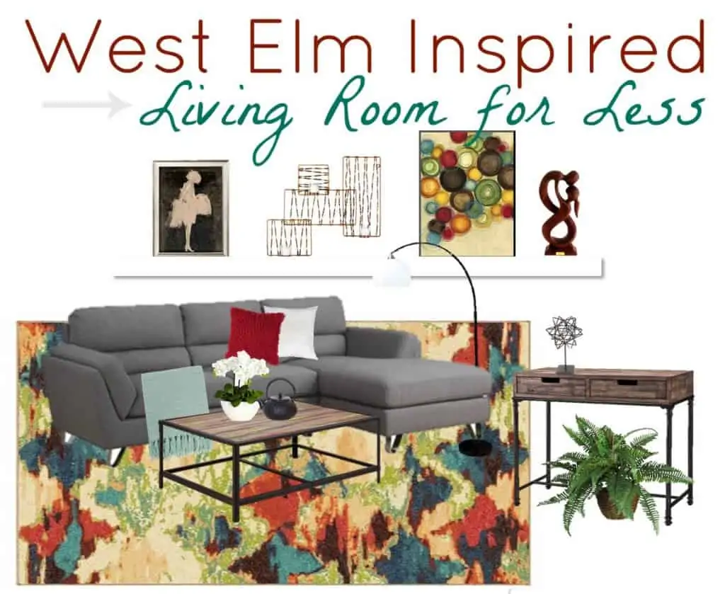 West Elm Inspired Room Look for Less