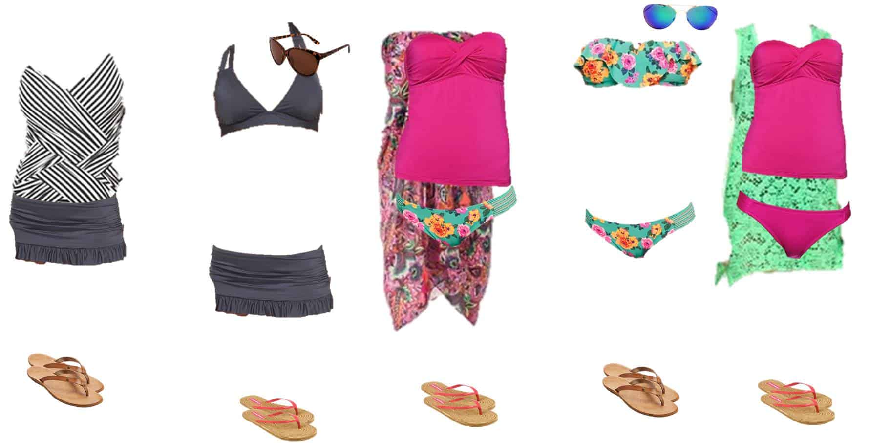 Target Mix & Match Swimsuit Wardrobe - Saving Dollars & Sense