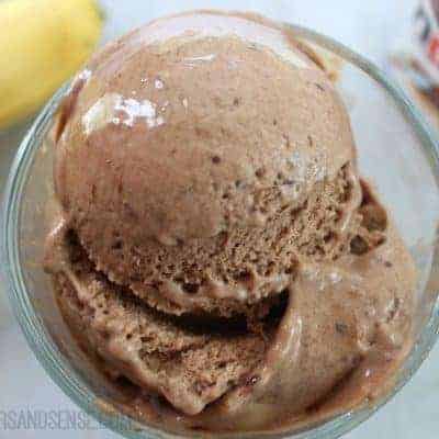 Banana Nutella Ice Cream Recipe