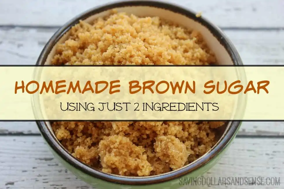 Homemade Brown Sugar Recipe