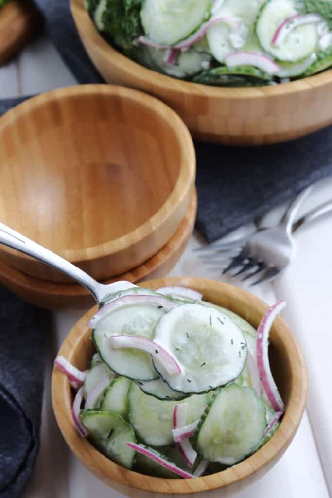 German Cucumber Salad Saving Dollars & Sense