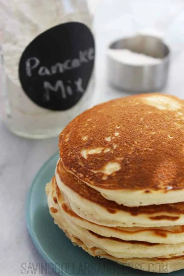 Homemade pancake mix.
