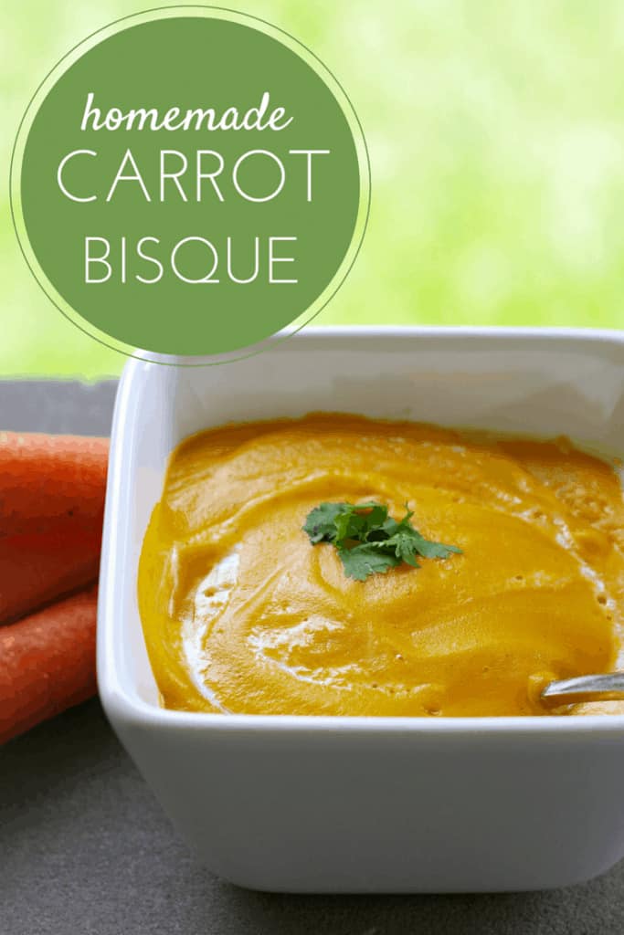 Homemade Carrot Bisque