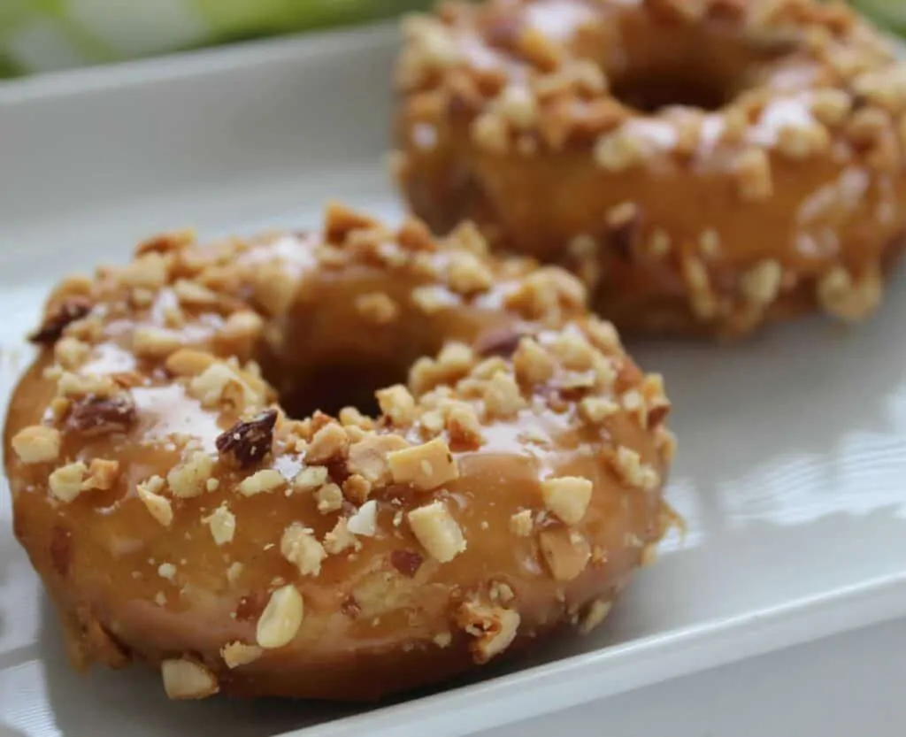 Caramel Apple Baked Donuts