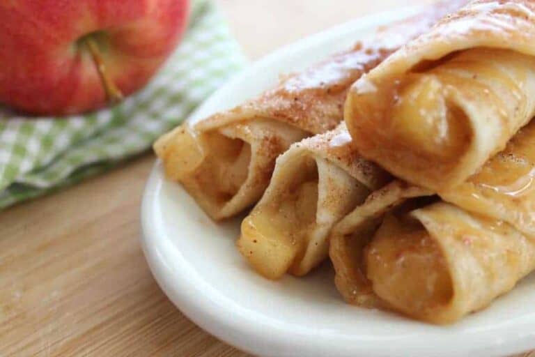Caramel Apple Taquitos Recipe 