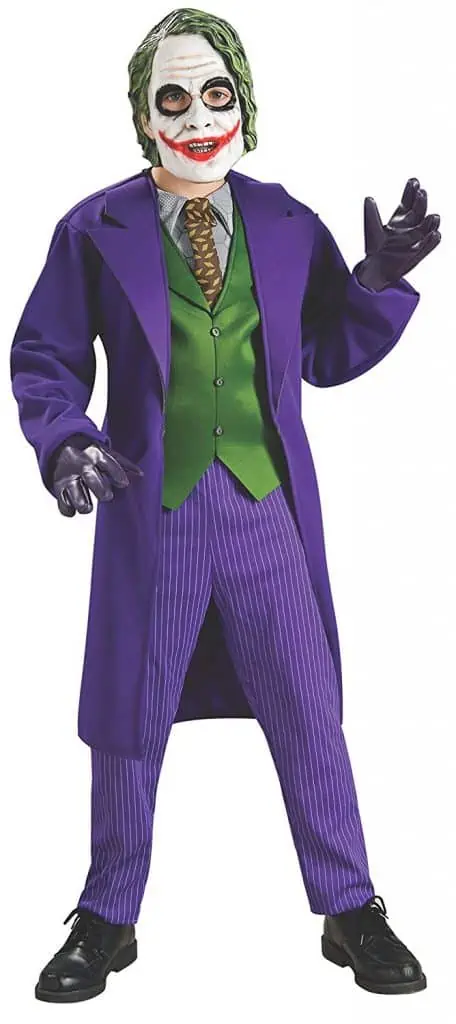 The Joker Halloween costume.