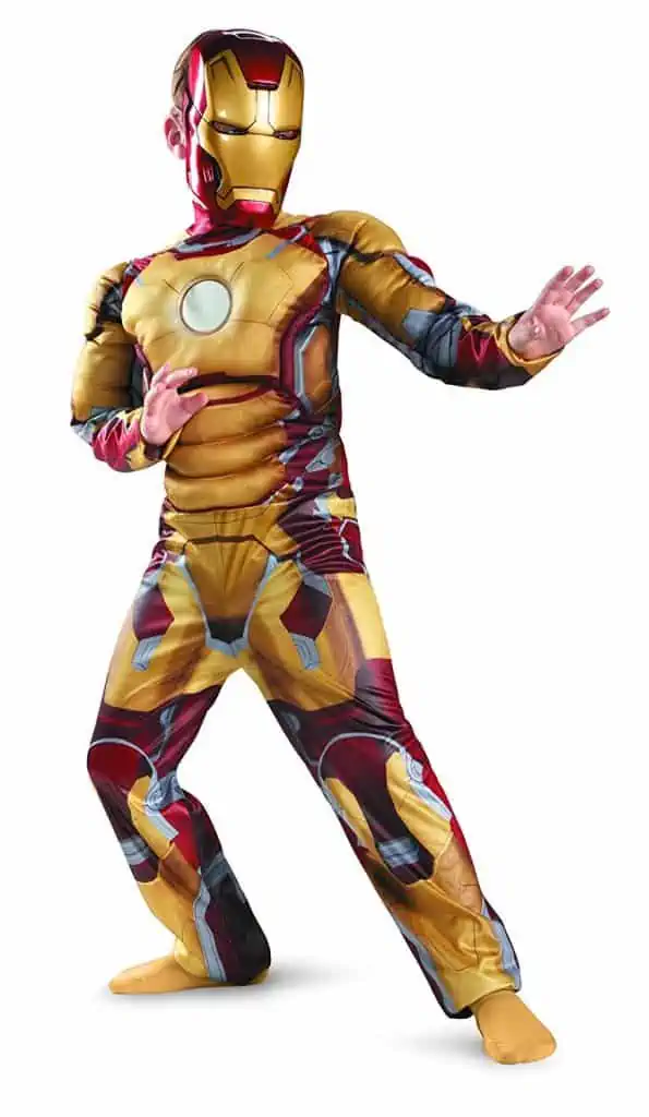 Iron Man Youth Halloween costume.