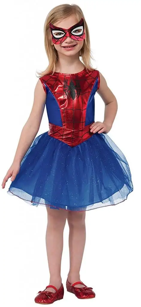 Spider girl Halloween costume.