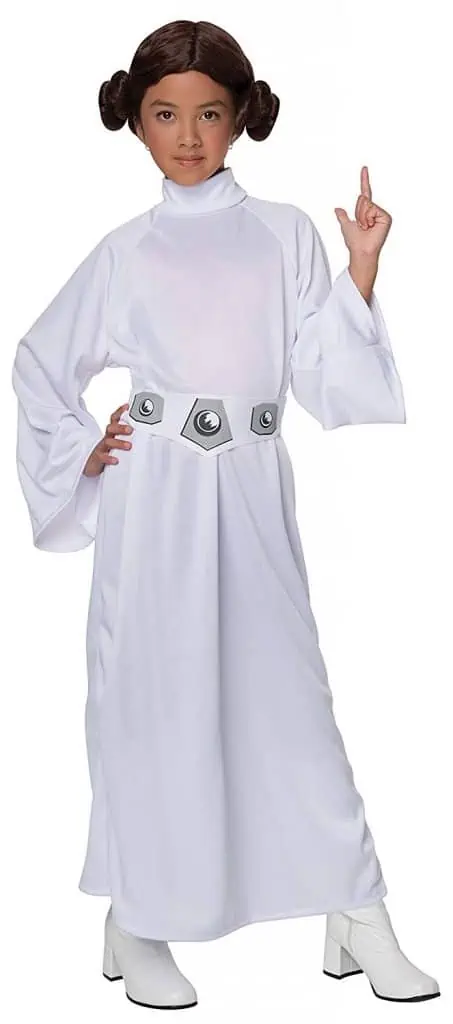 Star Wars Princess Leia girls Halloween costume.