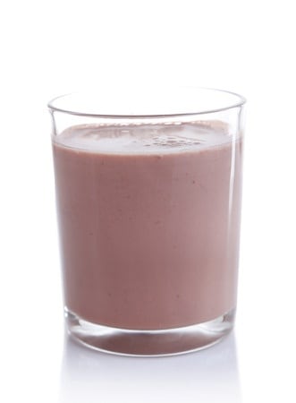 A glass of chocolate milk. National Chocolate Day Recipes