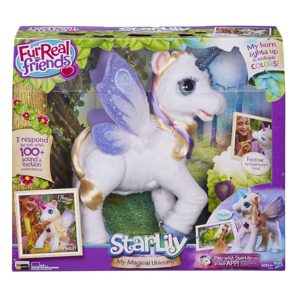 hasbro furreal friends starlily my magical unicorn pet toy