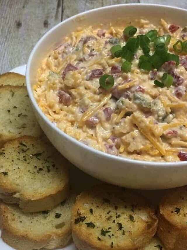 Three Cheese Dip Recipe Story