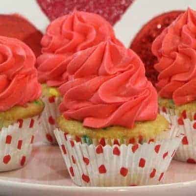 Cherry Vanilla Cupcakes