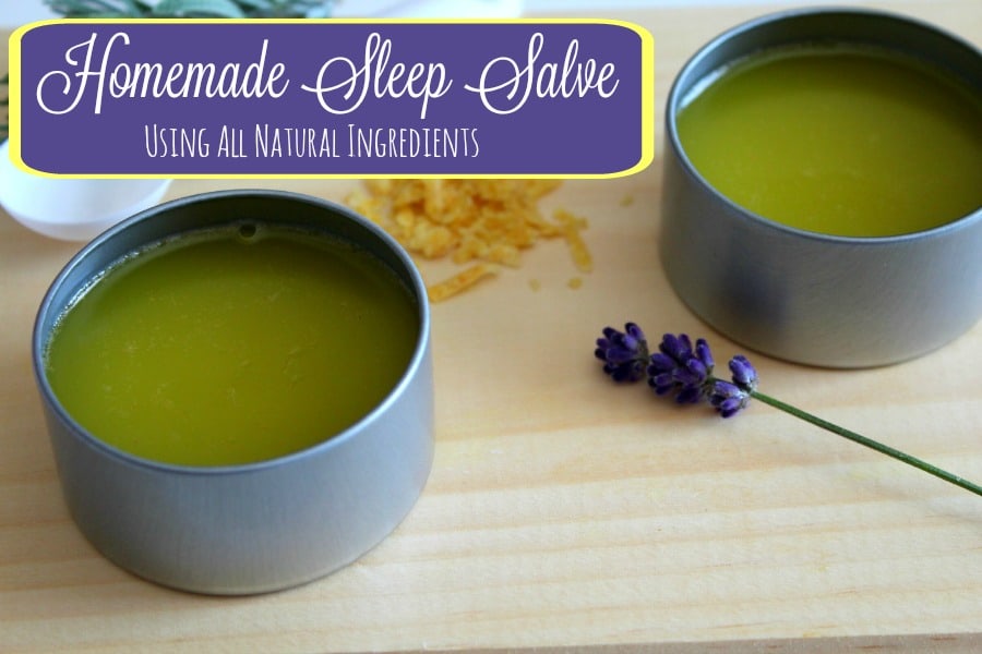 Homemade Sleep Salve