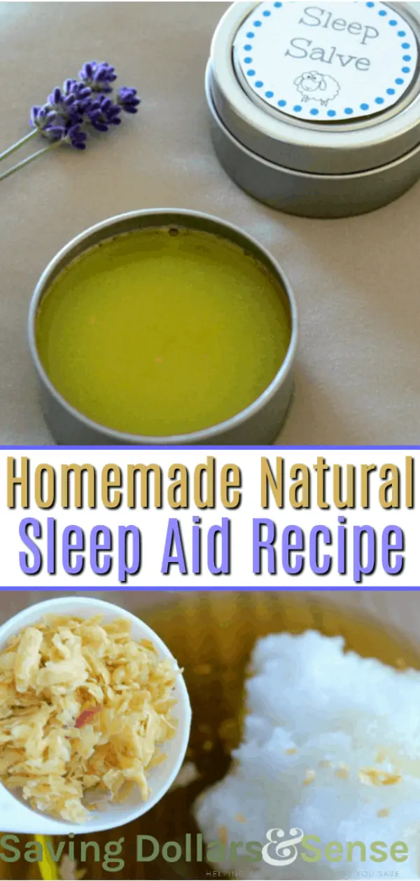 Homemade natural Sleep aid recipe