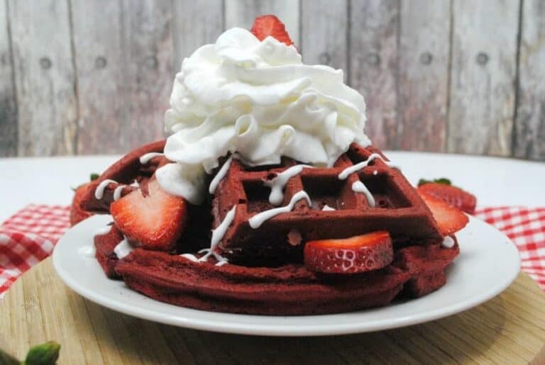 Red Velvet Waffle Recipe Saving Dollars & Sense