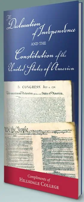 Free Pocket Constitution & Declaration of Independence