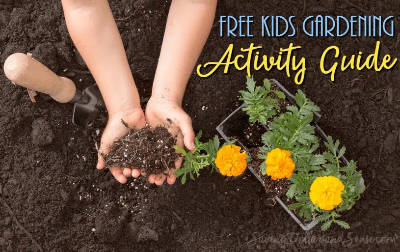 Free kids gardening activity guide