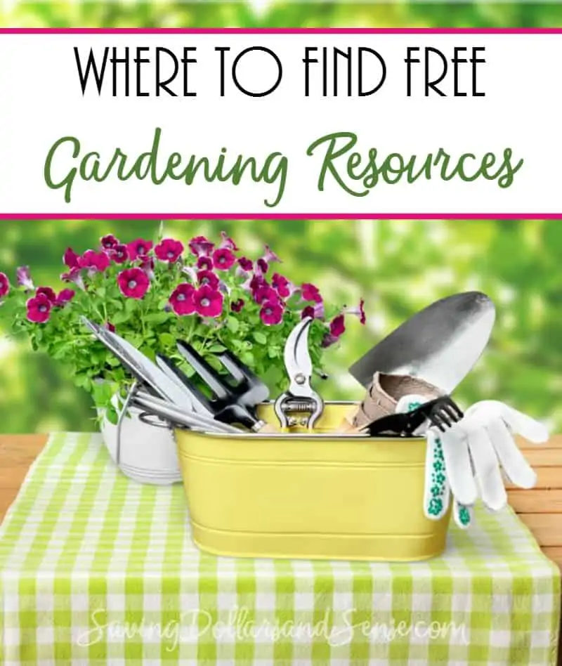 where to find free gardening resources