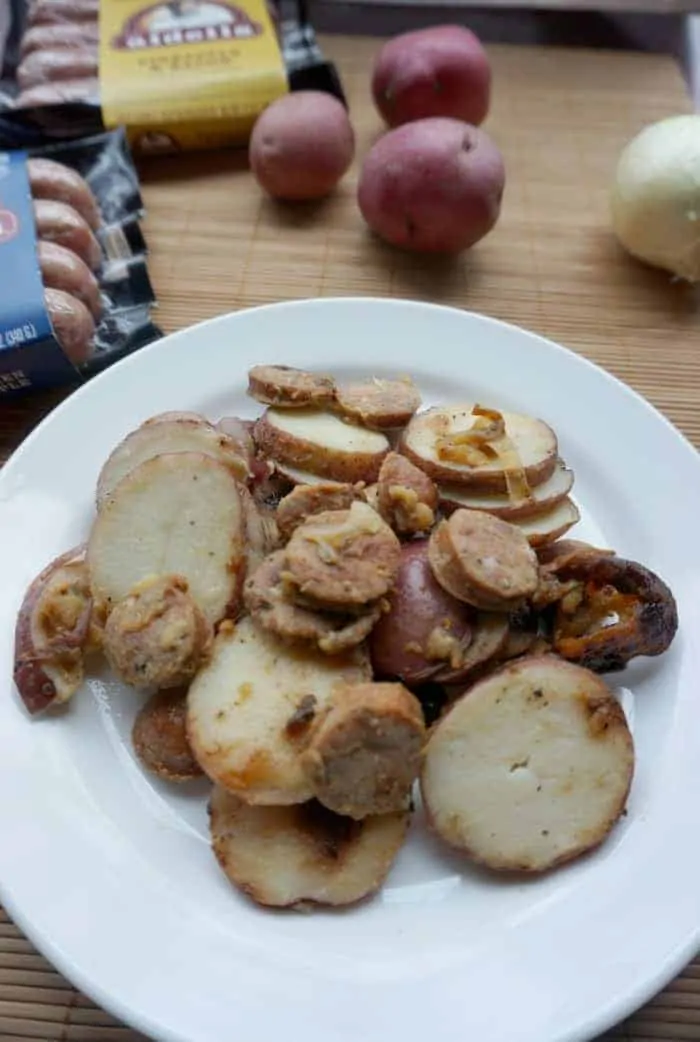 Delicious Cajun Potato Andouille Skillet Recipe 