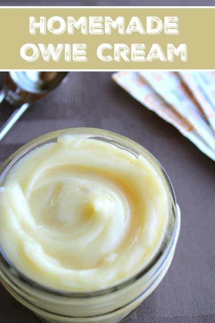 Homemade Owie Cream