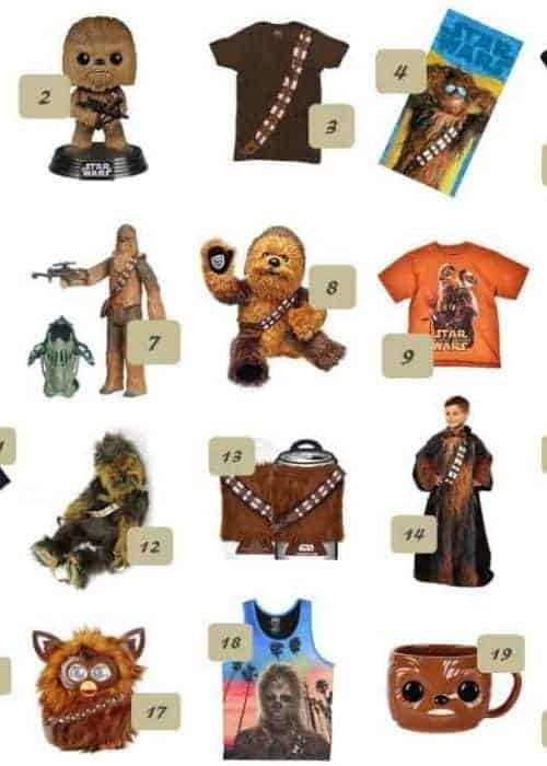 Best Chewbacca gifts.