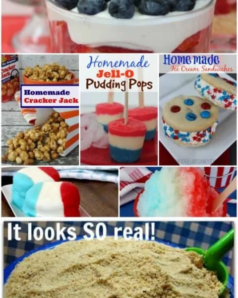 Different Memorial Day recipes.