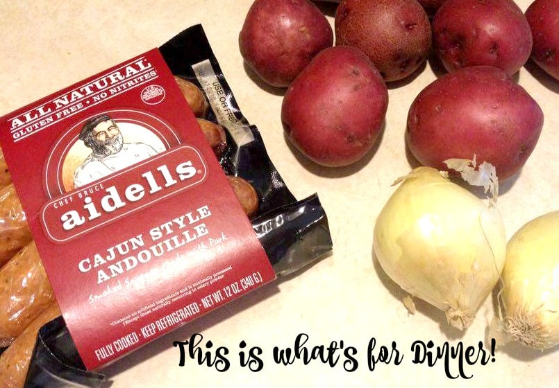 Delicious Cajun Potato Andouille Skillet Recipe