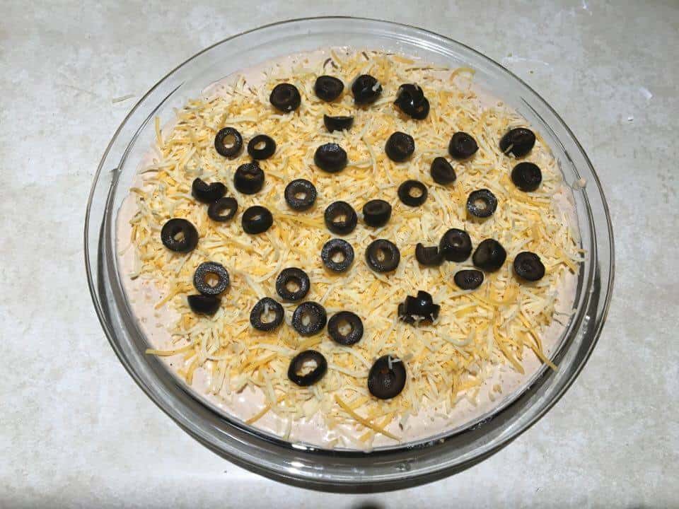 Cheesy Fiesta Bean Dip Recipe